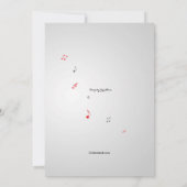 Happy Guitar Einladung (Rückseite)