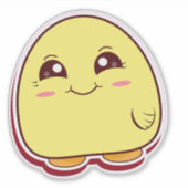 Happy Gumdrop Aufkleber (Vorderseite)