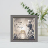 Happy Guru Nanak Blessings Karte (Stehend Vorderseite)