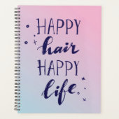 Happy Hair Happy Life Planer (Vorderseite)
