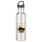 Happy Hal Cat Liebe Edelstahlflasche (Vorderseite)