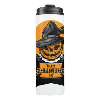 Happy Hal Day to Shirt halloween Thermosbecher