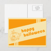 Happy Hal : Retro : Postkarte (Vorne/Hinten)