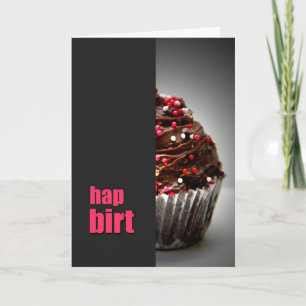 Happy Half-Geburtstag Karte