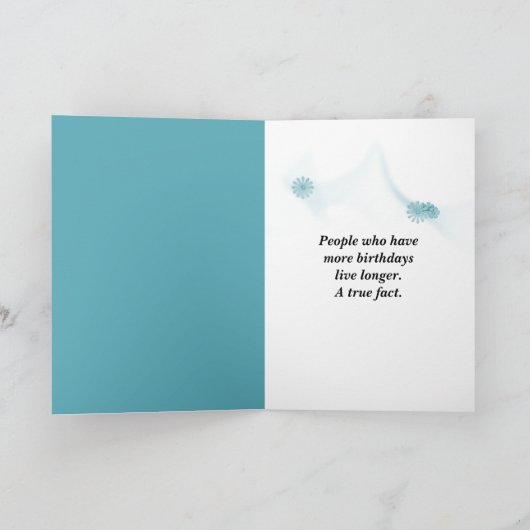 Happy Half Geburtstag Karte (Innenseite)