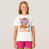 Happy Hallo Elephant Drink Wein Danke Geschenk T-Shirt (Vorne ganz)