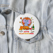 Happy Hallo vielen Dank an Mas Elephant Erntedank  Button (Beispiel)