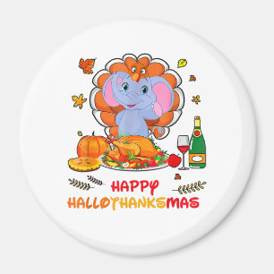 Happy Hallo vielen Dank an Mas Elephant Erntedank Magnet