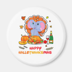 Happy Hallo vielen Dank an Mas Elephant Erntedank Magnet