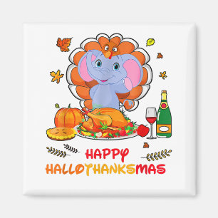 Happy Hallo vielen Dank an Mas Elephant Erntedank Magnet
