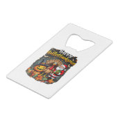 Happy Hallo vielen Dank Weihnachten Weihnachten We Geldbeutel Flaschenöffner (Rückseite Schrägansicht)