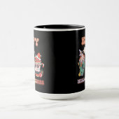 Happy HalloDankeMas Funny Dark Tasse (Zentrum)