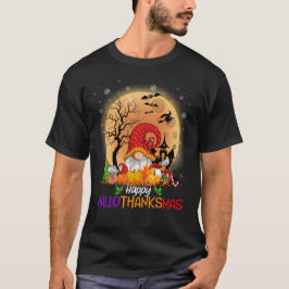 Happy HalloDankeMas Gnomes T-Shirt