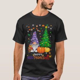 Happy HalloDankeMas Gnomes T-Shirt