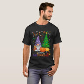 Happy HalloDankeMas Gnomes T-Shirt (Vorne ganz)
