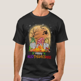 Happy HalloDankeMas Gnomes T-Shirt