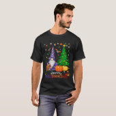 Happy HalloDankeMas Gnomes T-Shirt (Vorne ganz)