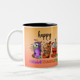 Happy HalloDankeMas Kaffee Tasse