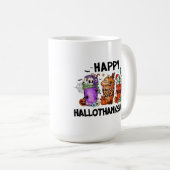 Happy HalloDankeMas Kaffeetasse (VorderseiteRechts)