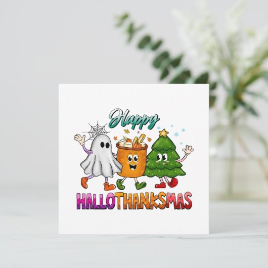 Happy Hallothanksmas (Stehend Vorderseite)