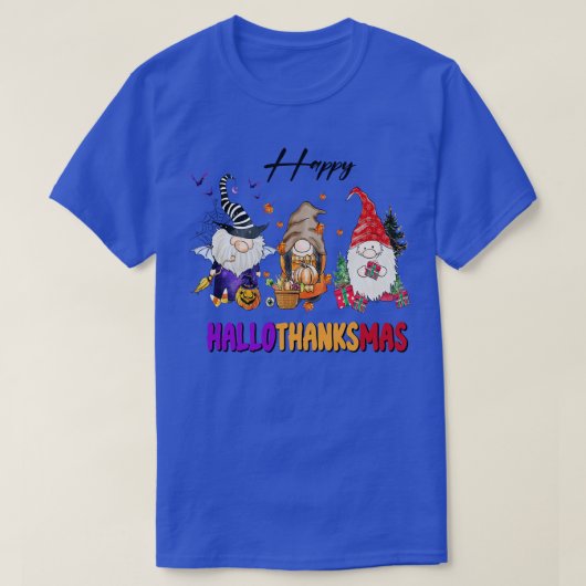 Happy hallothanksmas 37 T-Shirt (Design vorne)