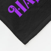 Happy Hallothanksmas Bigfoot Halloween Thanksgivin Fleecedecke (Ecke)