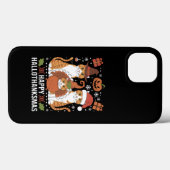 Happy Hallothanksmas Cats Halloween Case-Mate iPhone Hülle (Rückseite (Horizontal))
