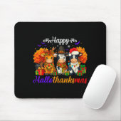 Happy Hallothanksmas Cows For Farmer  Mousepad (Mit Mouse)