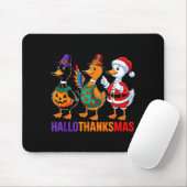 Happy Hallothanksmas Duck Lover Halloween Merry Ch Mousepad (Mit Mouse)