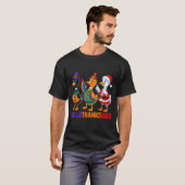 Happy Hallothanksmas Duck Lover Halloween Merry Ch T-Shirt (Vorne ganz)
