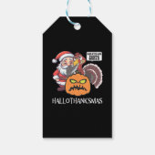 Happy Hallothanksmas Geschenkanhänger (Rückseite)