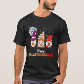 Happy Hallothanksmas Gnomes 3 T-Shirt (Vorderseite)