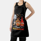 Happy Hallothanksmas Gnomes Halloween Erntedank Schürze (InSitu)