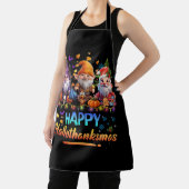 Happy Hallothanksmas Gnomes Halloween Erntedank Schürze (InSitu)