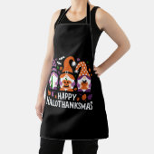 Happy Hallothanksmas Gnomes Lover Frohe Weihnachte Schürze (InSitu)