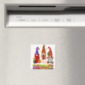 Happy Hallothanksmas Gnomes Lover Halloween Danke Magnet (In Situ (Geschirrspüler))