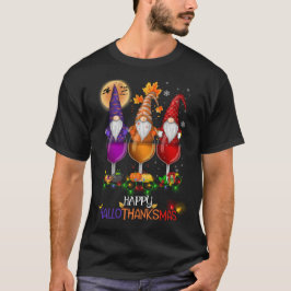 Happy Hallothanksmas Gnomes T-Shirt