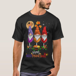 Happy Hallothanksmas Gnomes T-Shirt