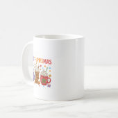 Happy Hallothanksmas Halloween Erntedank Christ Kaffeetasse (Vorderseite Links)