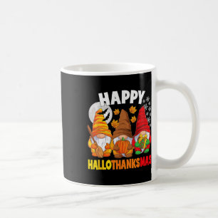 Happy Hallothanksmas Halloween Erntedank Christ Kaffeetasse