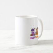 Happy Hallothanksmas Halloween Erntedank Christ Kaffeetasse (VorderseiteRechts)