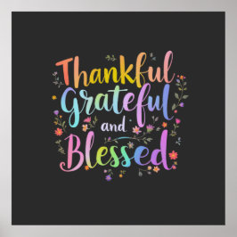 Happy HalloThanksmas Halloween, Erntedank, Weihnac Poster