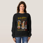 Happy Hallothanksmas Halloween Thanksgiv Sweatshirt (Vorne ganz)