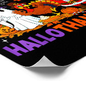 Happy Hallothanksmas Halloween Thanksgiving 67 Chr Poster (Ecke)