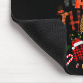 Happy Hallothanksmas Halloween Thanksgiving Christ Mousepad (Ecke)