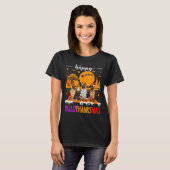 Happy Hallothanksmas Halloween Xmas German Shepher T-Shirt (Vorne ganz)