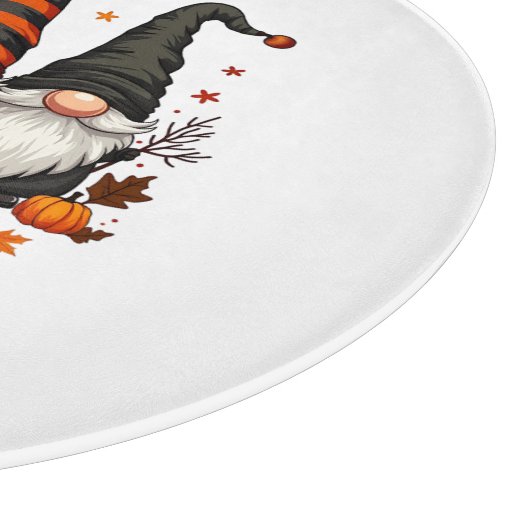 Happy Hallothanksmas Halloween Xmas Gnomes Schneidebrett (Ecke)