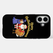 Happy HalloThanksmas liebt Design Case-Mate iPhone Hülle (Rückseite (Horizontal))