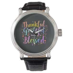Happy HalloThanksmas liebt Design- Perfekter Hallo Armbanduhr