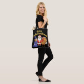 Happy HalloThanksmas liebt Design Tasche (Am Model)
